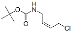 Carbamic acid, (4-chloro-2-butenyl)-, 1,1-dimethylethyl ester, (Z)- (9CI) Struktur