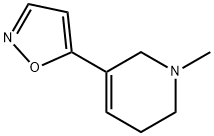 Pyridine, 1,2,3,6-tetrahydro-5-(5-isoxazolyl)-1-methyl- (9CI) Struktur