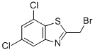 2-(BROMOMETHYL)-5,7-DICHLOROBENZOTHIAZOLE Struktur