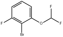 2-溴-1-二氟甲氧基-3-氟苯 結(jié)構(gòu)式