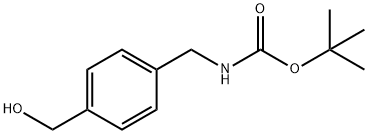 (4-HYDROXYMETHYL-BENZYL)-CARBAMIC ACID TERT-BUTYL ESTER Struktur