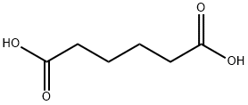 Adipic acid Struktur