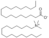 hexadecyltrimethylammonium stearate  Struktur