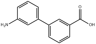 3'-AMINO-BIPHENYL-3-CARBOXYLIC ACID Struktur