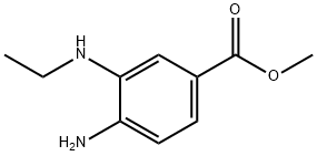 Methyl 4-amino-3-(ethylamino)benzoate Struktur