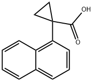 1-(1-NAPHTHYL)CYCLOPROPANECARBOXYLIC ACID Struktur