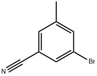 3-溴-5-甲基苯腈 結(jié)構(gòu)式