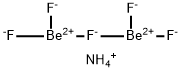 AMMONIUM BERYLLIUM FLUORIDE Struktur