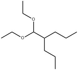 2-propylpentanal diethyl acetal Struktur