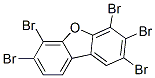 2,3,4,6,7-PENTABROMODIBENZOFURAN Struktur