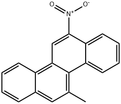 11-METHYL-6-NITROCHRYSENE Struktur