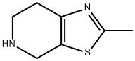 2-METHYL-4,5,6,7-TETRAHYDRO-THIAZOLO[5,4-C]PYRIDINE Struktur