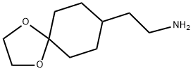 2-(1,4-DIOXA-SPIRO[4.5]DEC-8-YL)-ETHYLAMINE Struktur