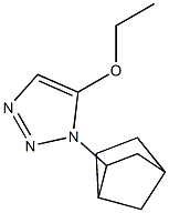 1H-1,2,3-Triazole,1-bicyclo[2.2.1]hept-2-yl-5-ethoxy-,exo-(9CI) Struktur