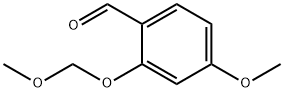 4-Methoxy-2-(MethoxyMethoxy)benzaldehyde Struktur