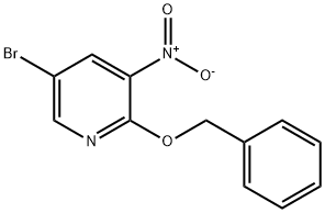 2-(benzyloxy)-5-bromo-3-nitropyridine Struktur