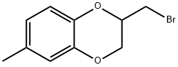 2-(bromomethyl)-6-methyl-2,3-dihydrobenzo[b][1,4]dioxine Struktur