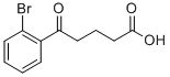 5-(2-BROMOPHENYL)-5-OXOVALERIC ACID Struktur