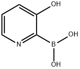 3-Hydroxypyridine-2-boronic acid Struktur