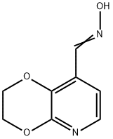 (E)-2,3-Dihydro-[1,4]dioxino[2,3-b]pyridine-8-carbaldehyde oxime Struktur