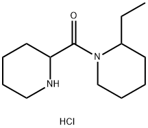 (2-Ethyl-1-piperidinyl)(2-piperidinyl)methanonehydrochloride Struktur