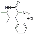 2-Amino-N-(sec-butyl)-3-phenylpropanamidehydrochloride Struktur