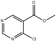 Methyl 4-ChloropyriMidine-5-carboxylate Struktur