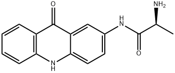 N-(L-ALANYL)-2-AMINOACRIDONE  FOR FLUORE Struktur