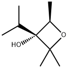 3-Oxetanol,2,2,4-trimethyl-3-(1-methylethyl)-,cis-(9CI) Struktur