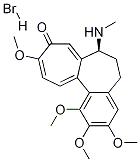 (7S)-6,7-Dihydro-1,2,3,10-tetraMethoxy-7-(MethylaMino)benzo[a]heptalen-9(5H)-one HydrobroMide Struktur