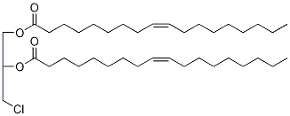 rac 1,2-Dioleoyl-3-chloropropanediol-d5 Struktur