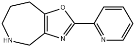 4H-Oxazolo[4,5-c]azepine, 5,6,7,8-tetrahydro-2-(2-pyridinyl)- Struktur