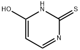 2(1H)-Pyrimidinethione, 6-hydroxy- (9CI) Struktur