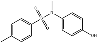 N-(4-HYDROXY-PHENYL)-4,N-DIMETHYL-BENZENESULFONAMIDE Struktur