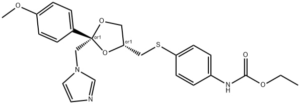 Erbulozole Struktur