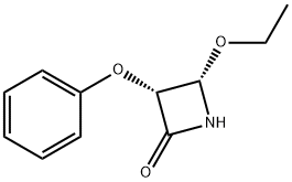 2-Azetidinone,4-ethoxy-3-phenoxy-,cis-(9CI) Struktur