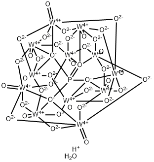 Phosphotungstic acid hydrate Struktur