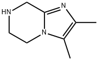 IMidazo[1,2-a]pyrazine, 5,6,7,8-tetrahydro-2,3-diMethyl- Struktur