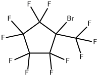 1-BROMOOCTAFLUORO-1-(TRIFLUOROMETHYL)CYCLOPENTANE Struktur