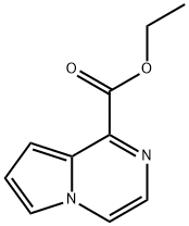 ethyl pyrrolo[1,2-a]pyrazine-1-carboxylate Struktur