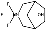 8-Hydroxy-8-(trifluoroMethyl)-3-azabicyclo[3.2.1]octane Struktur