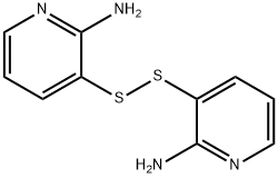 3-(2-(2-aminopyridin-3-yl)disulfanyl)pyridin-2-amine Struktur