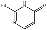 4(3H)-Pyrimidinone, 2-mercapto- (9CI) Struktur