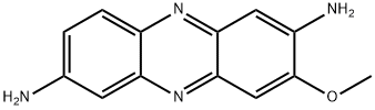 3-methoxyphenazine-2,7-diamine Struktur