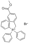 4-CARBOMETHOXYBENZYL TRIPHENYLPHOSPHONIUM CHLORIDE Structure