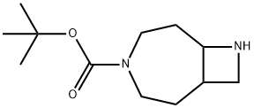 4-Boc-4,8-diazabicyclo[5.2.0]nonane Struktur