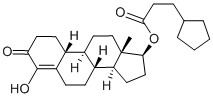 OXABOLONE CIPIONATE Struktur