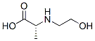 D-Alanine, N-(2-hydroxyethyl)- (9CI) Struktur