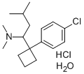 SIBUTRAMINE HYDROCHLORIDE MONOHYDRATE Struktur