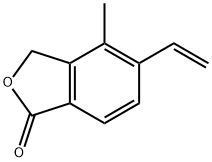 5-ethenyl-4-methyl-2-benzofuran-1(3H)-one Struktur